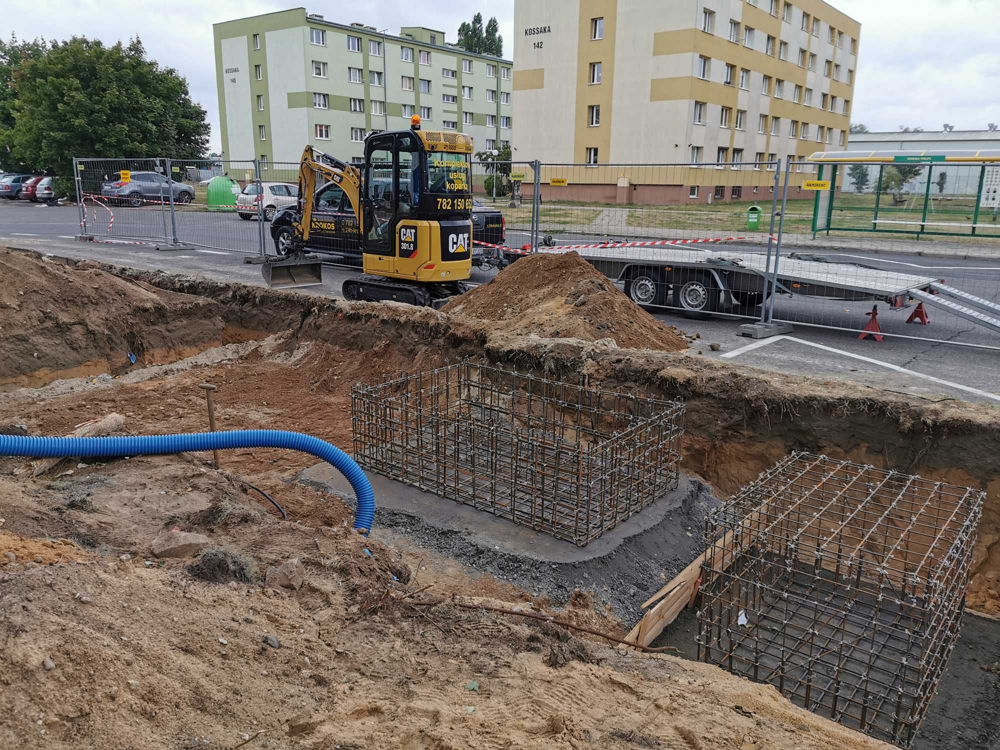 Koparka usługi koparką Piła Szydłowo Stara Łubianka Dobrzyca Skórka