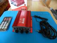 Wzmacniacz  KINTER  MA-700  z radiem i czytnikiem kart USB.
