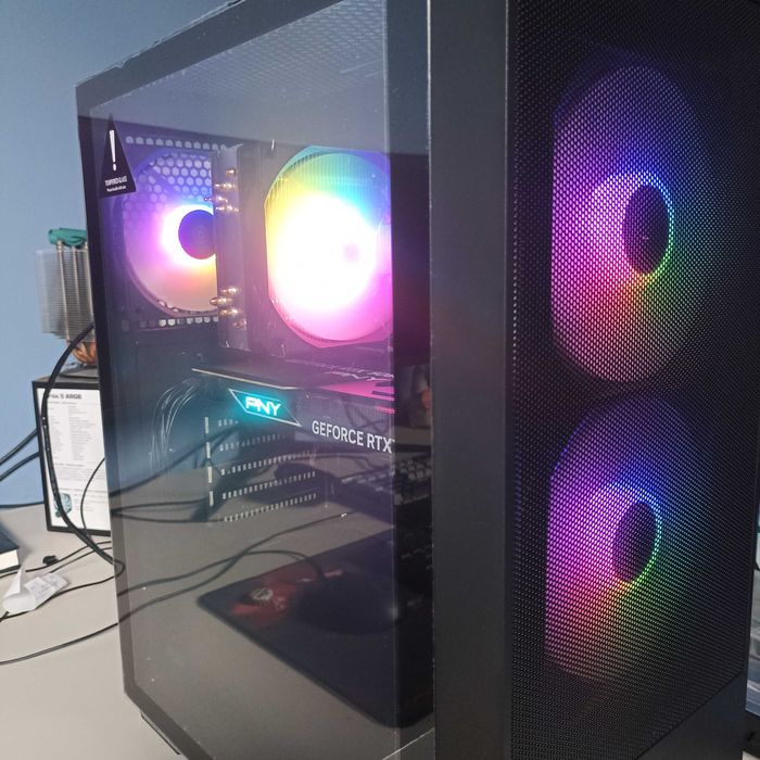 NOWY Komputer Ryzen 5 3600 ,RTX 5060 8gb ,16gb DDR4,Dysk M2 500 WIN11