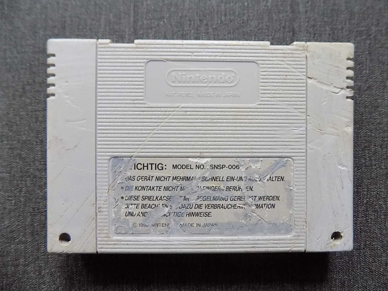 Super Soccer - piłka nożna na Super Nintendo Entertainment System SNES