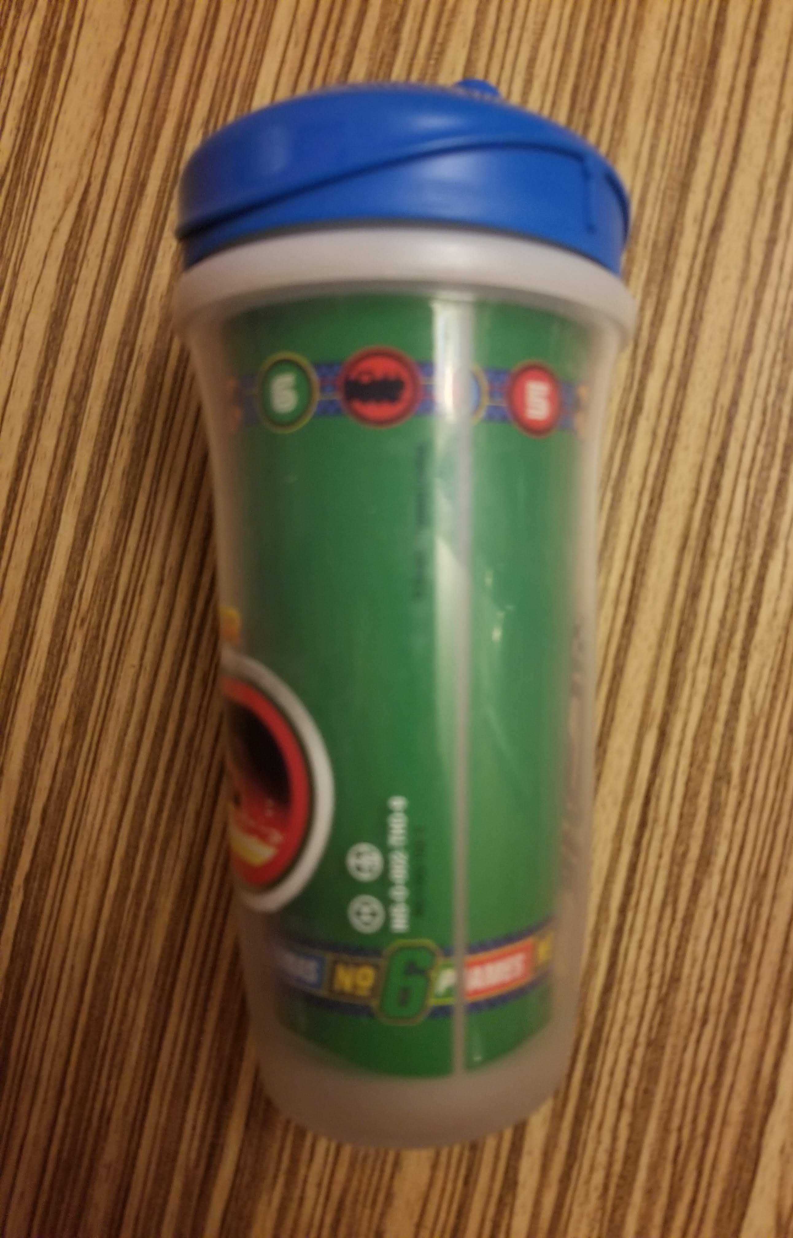Дитяча пляшка для води та напоїв 400 мл (1-3 роки) Паровозики