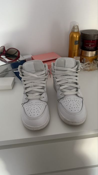 Air jordan 1 mid branco