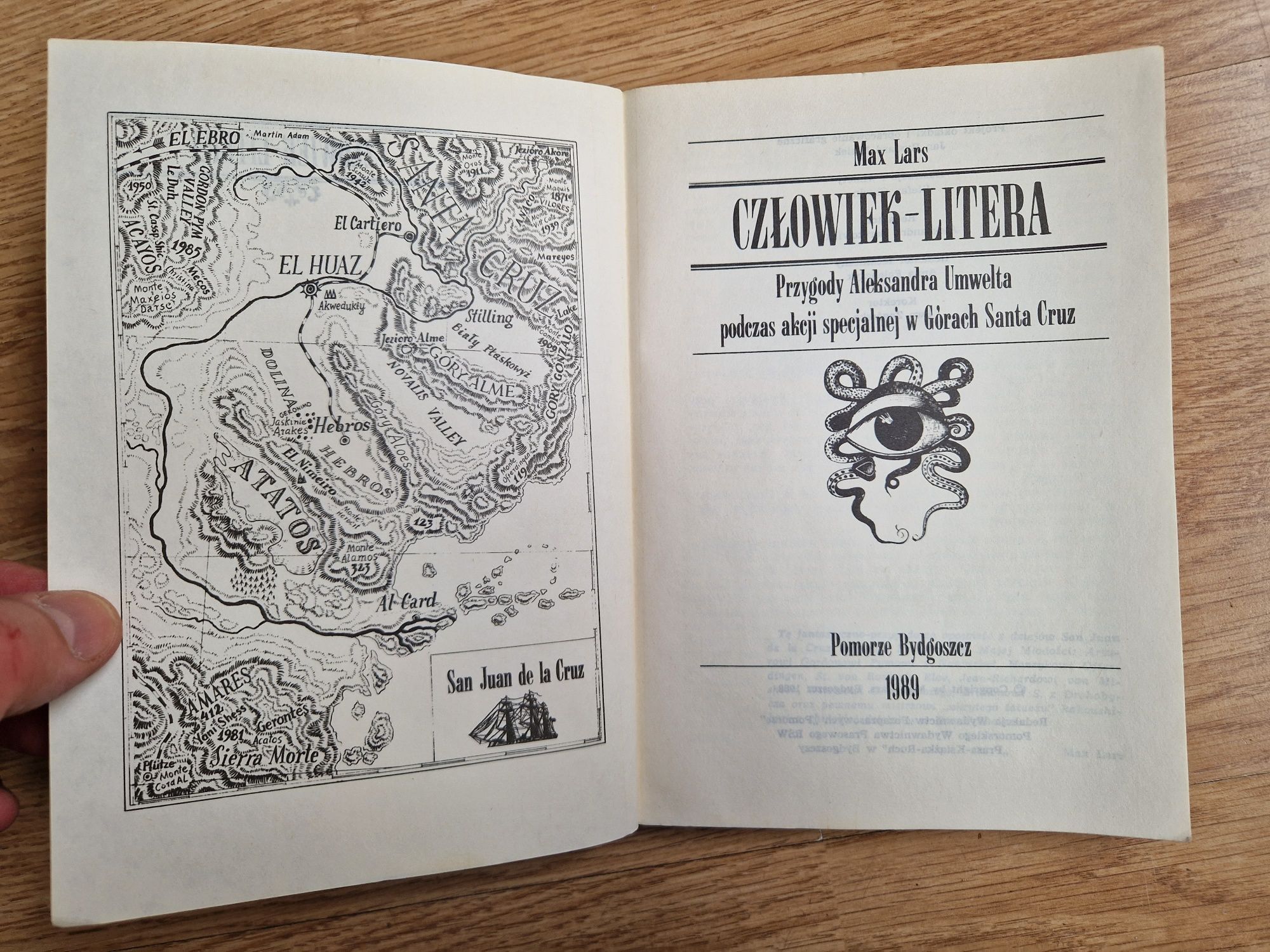 Człowiek-Litera - Przygody Aleksandra Umwelta - Max Lars Stefan Chwin