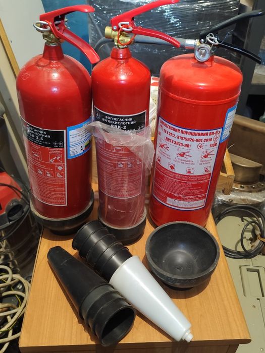 Вогнегасники ВВК, ВП.