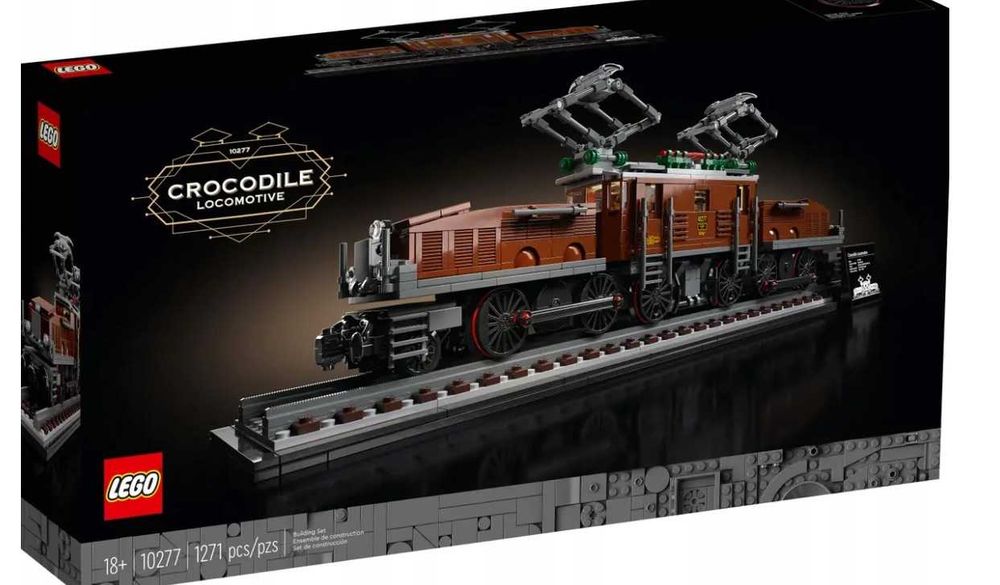 LEGO ICONS 10277 Lokomotywa Crocodile