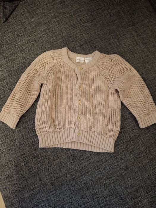 Ciepły sweterek, rozmiar 62, H&M