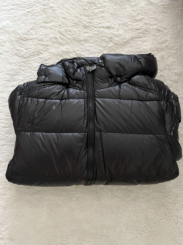 moncler maya jacket black