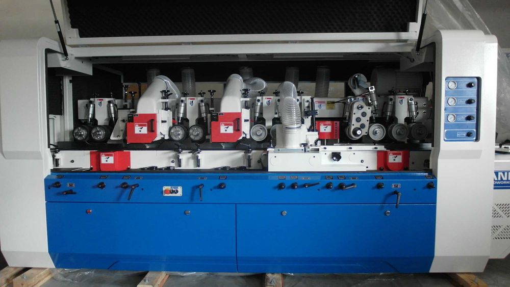 Strugarka czterostronna VANHOLD 2300 - 6głowic