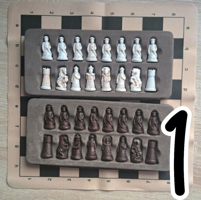 Шахи сувенірні. Шахи нові Шахи зі смоли Шахмати подарункові Теракота