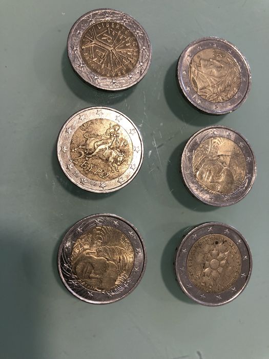 Moedas de  2€ comemorativas