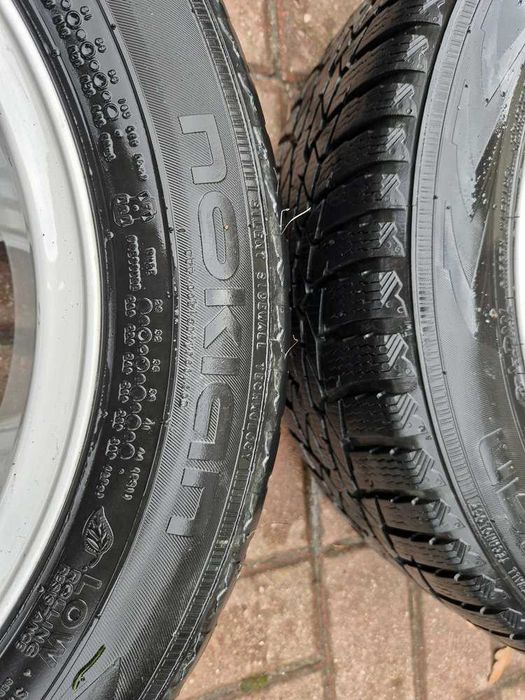 Felgi SKODA 6Jx15 ET38 5x100, opony 185/60 R15 - UŻYWANE