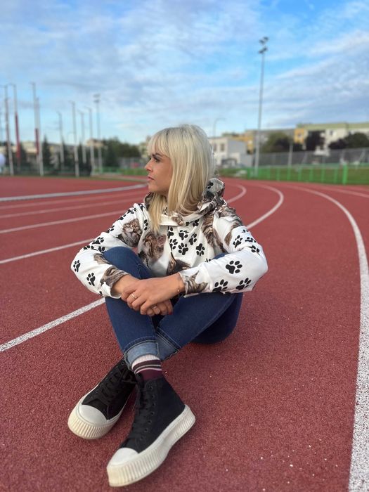 Magic Pet Fashion Bluza dla fanów kotów , komplet rozm M kot, koty