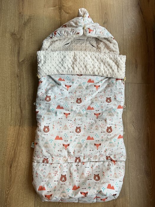 Śpiworek marki Samiboo do gondoli/spacerówki/sanki