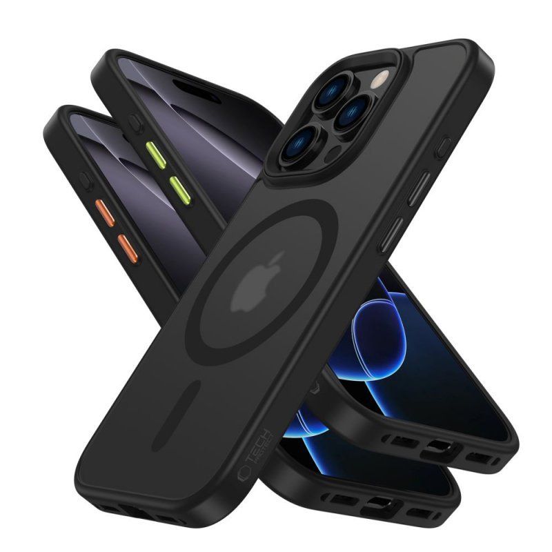 Etui Tech-Protect Magmat Xt 3-Set Magsafe Iphone 16 Pro Max Black