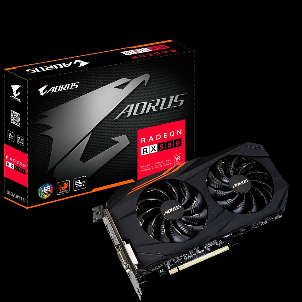 Продам відеокарта AMD Radeon Rx580 8gb Aorus