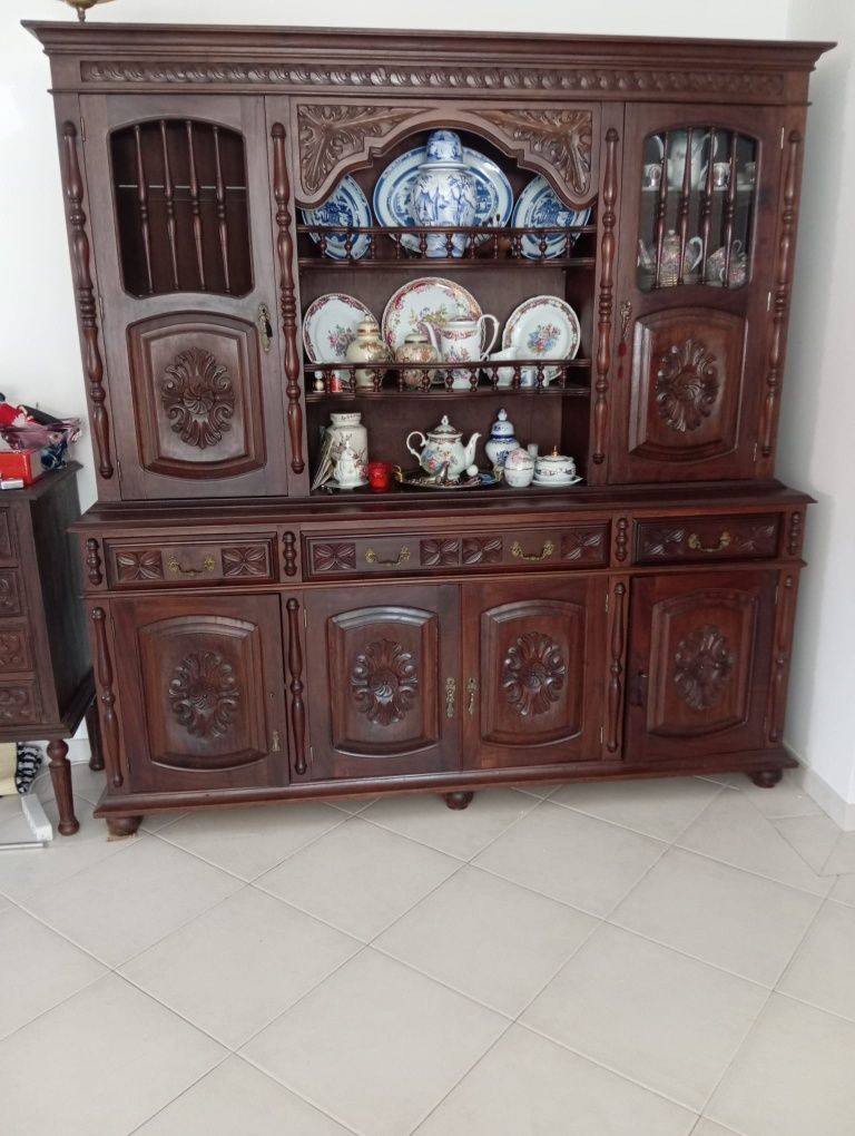 Conjunto de moveis vintage de sala
