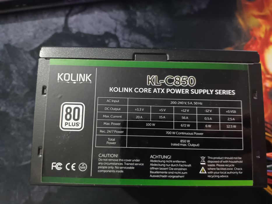 Fonte de 850w nao modular