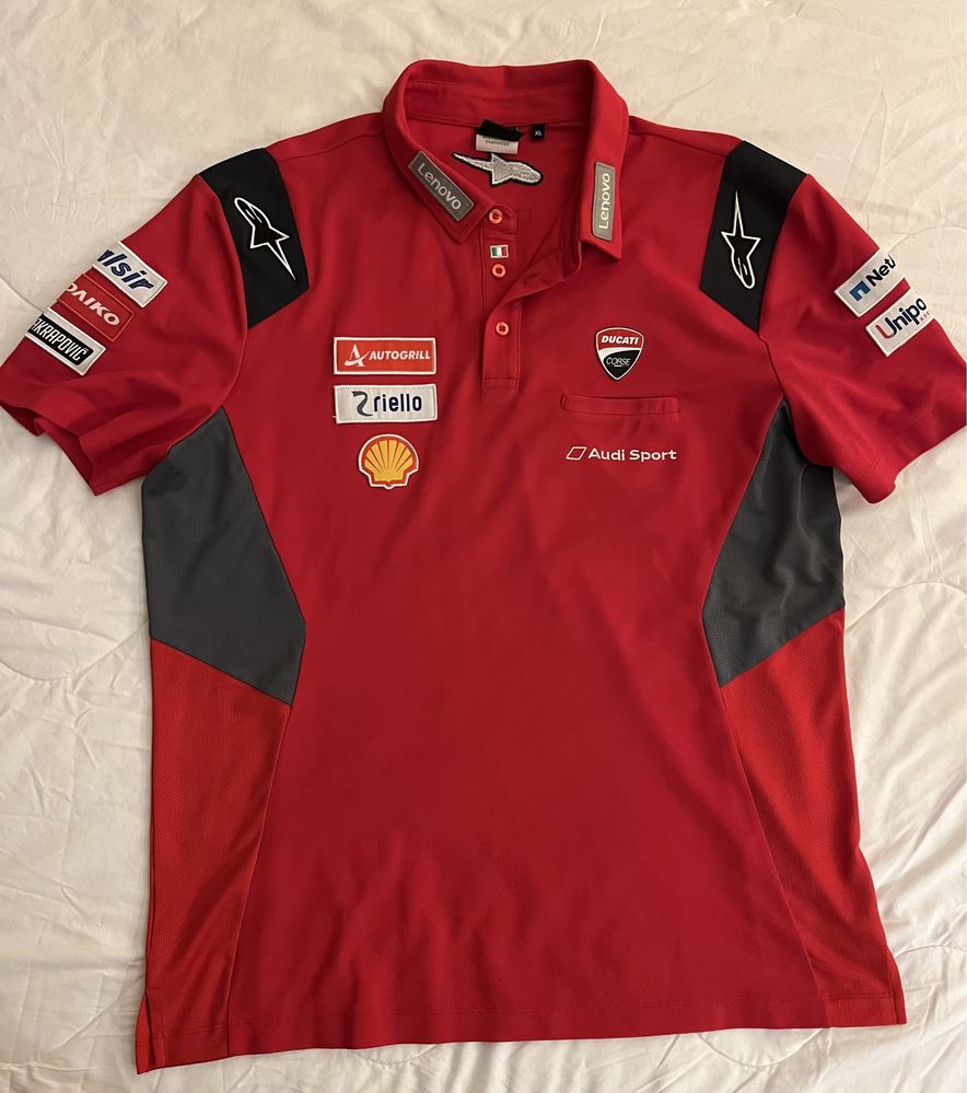 DUCATI Alpinestars Corse GP20 Replica POLO T-Shirt MOTO GP