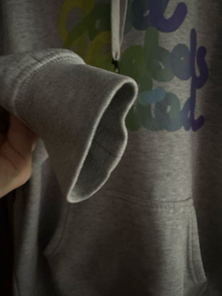 Bluza szara z kapturem rozmiar M
