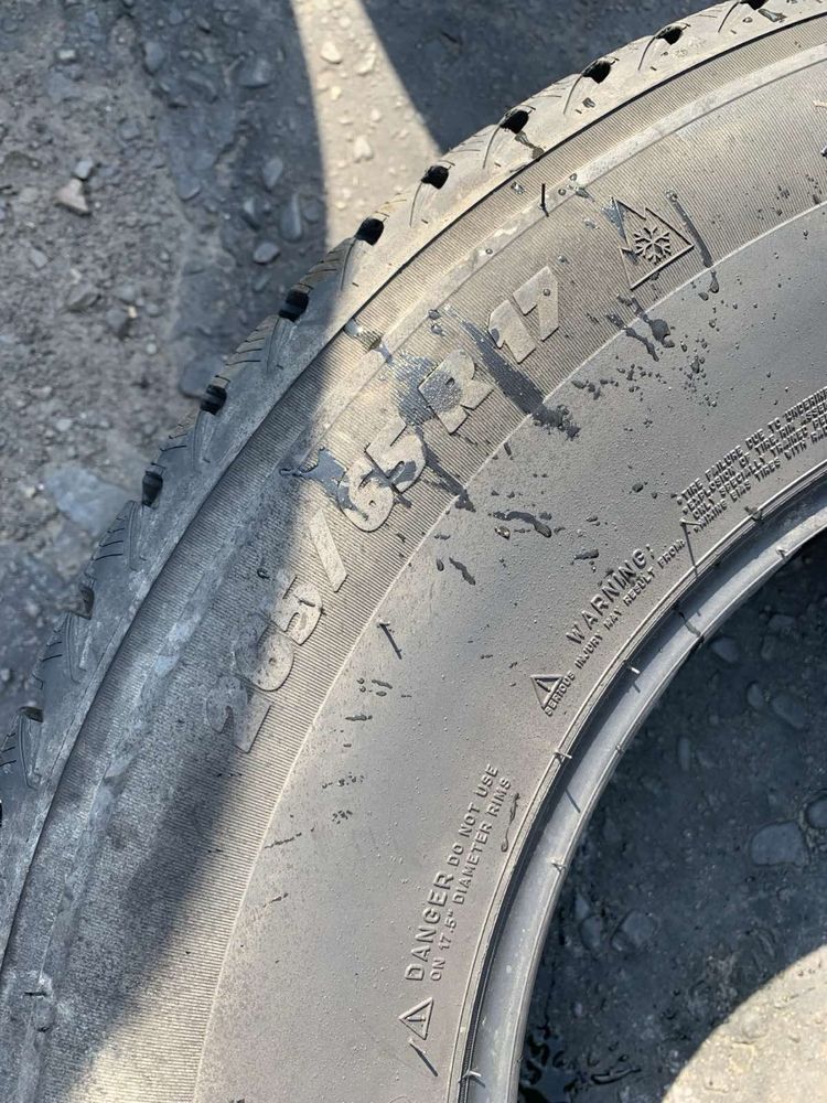 Шини 265/65 R17 Michelin пара зима  2022 рік 6,5/6 мм