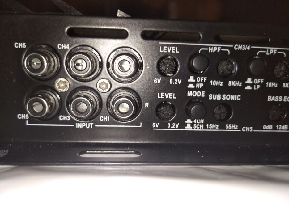 Усилитель Урал-Победа 5-канальный.