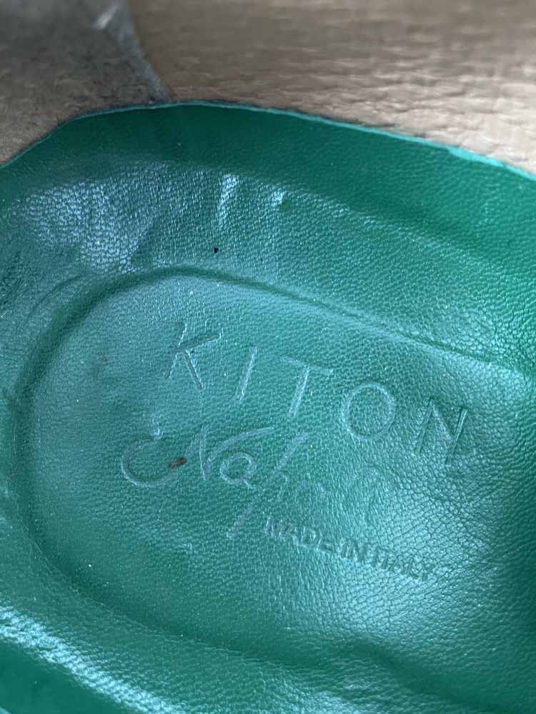 Замшеві броги Kiton Napoli