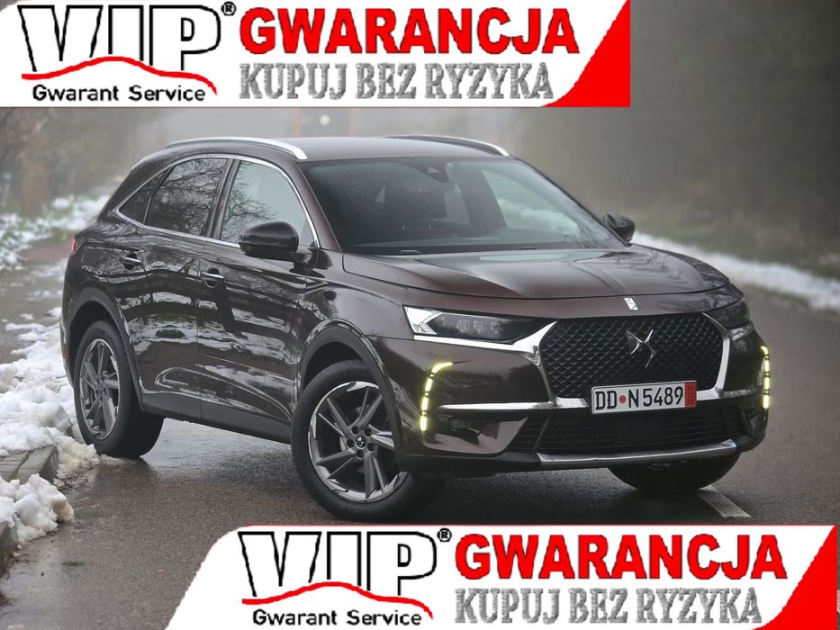 DS Automobiles DS 7 Crossback 2018r_1,6B_225KM_Xenon_Nawi_Skóry_Gwarancja_12m.