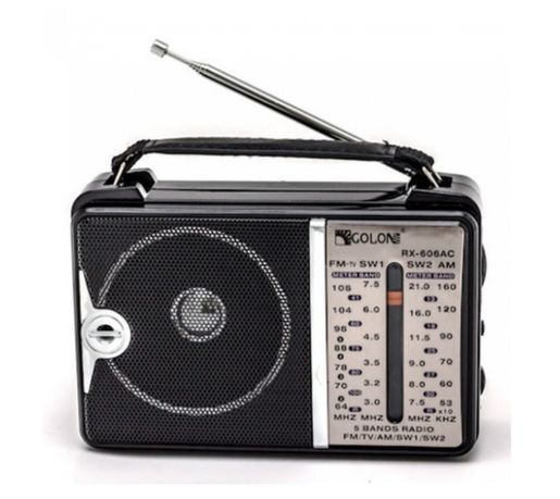 Радиоприёмник GOLON RX606 AC/радіоприймач/FM радио на батарейках