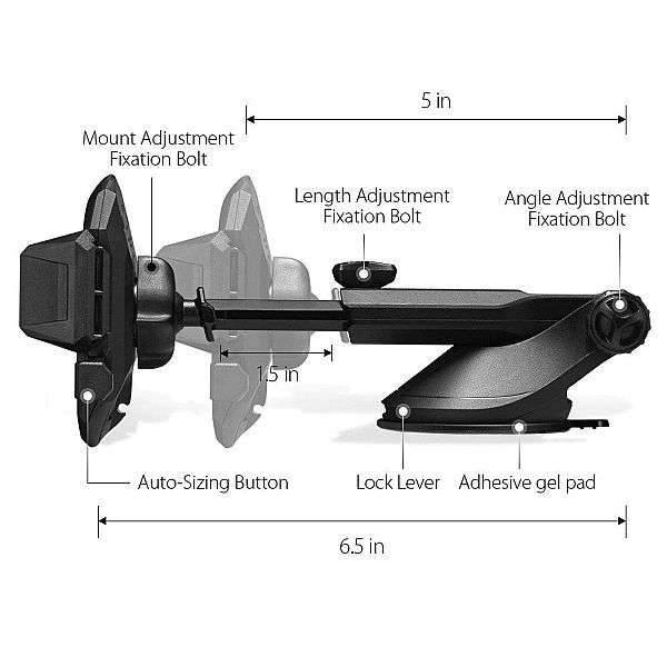 Spigen Ts35 Signature Car Mount Holder Black