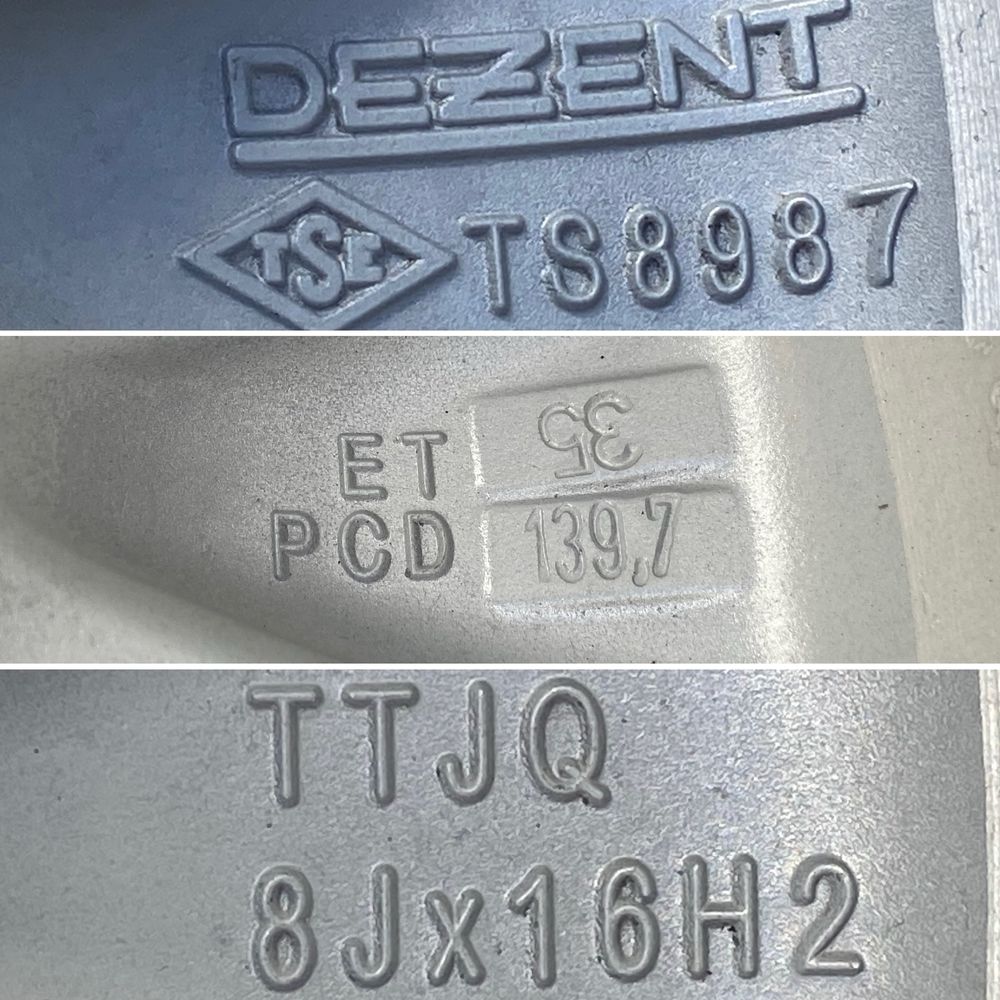 R16 6x139,7 FORD Ranger, Ranger Raptor, Bronco, MAZDA BT50 B2500 B2600