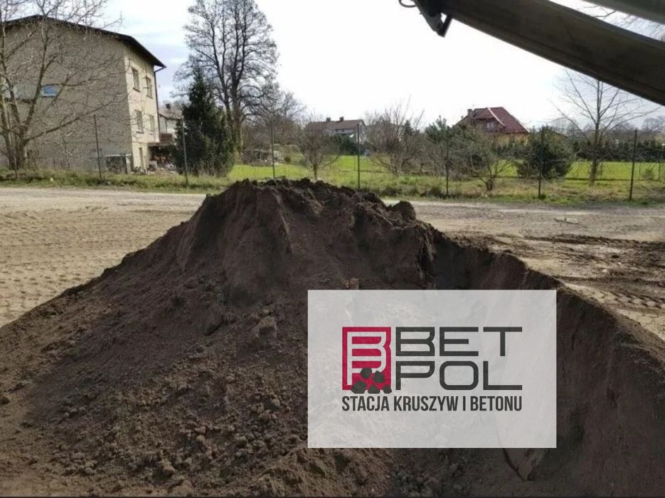 Cena 700zł za 10 ton ziemia przesiewana z dostawą Rybnik