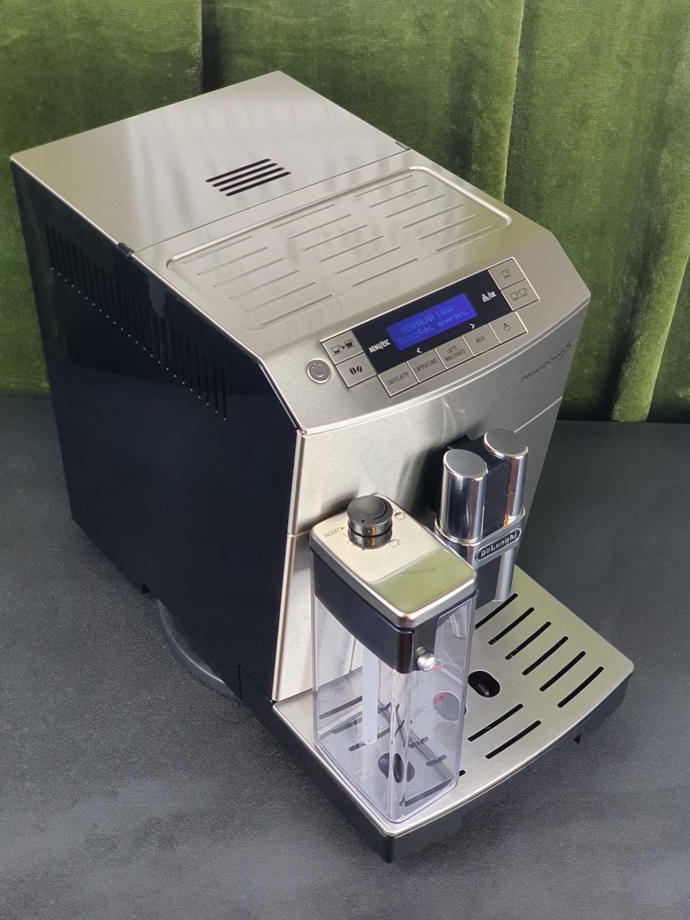 DeLonghi PrimaDonna S elegancki i zgrabny ekspre po serwisie Gwarancja