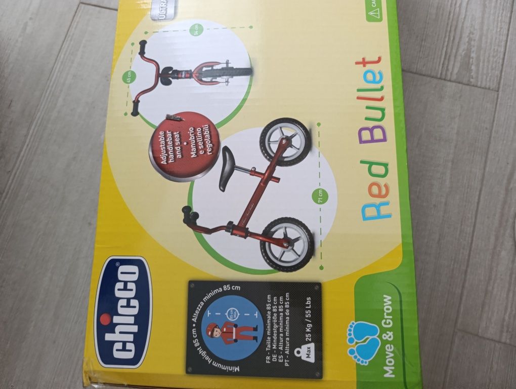 Bicicleta Chico NOVA 2 a 5 anos