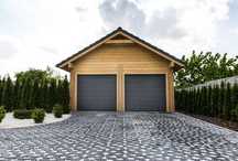 Garaż drewniany domek gosp od19,8m2 ściana z litego drewna gr od 44mm