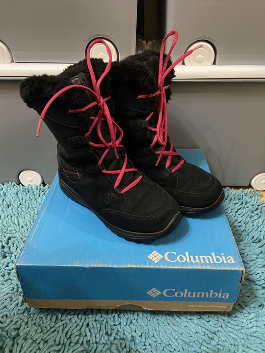 Жіночі зимові чоботи Columbia на шнурівці