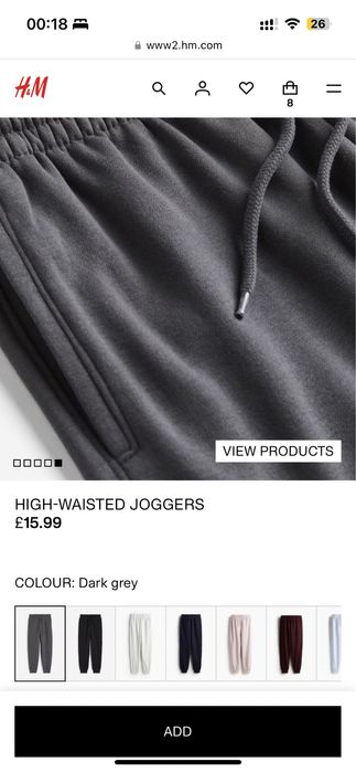 Штани H&M розмір XL жіночі женские утепленные спортивные штаны флис