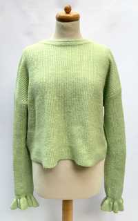 Sweter George Zielony Pistacjowy L 40 Akryl