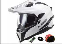 Kask motocyklowy LS2 MX701 2xl enduro prawie nowy