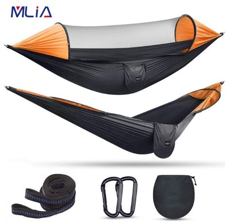 Large Camping Hammock with Mosquito Net 2 Person