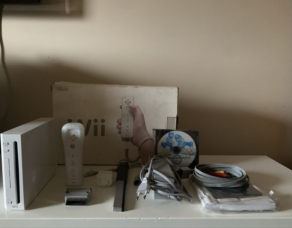 Konsola Nintendo Wii + Mario Kart