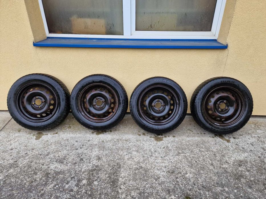 Felgi z oponami zimowymi TIGAR winter 1 185/65/15 od Renault Clio