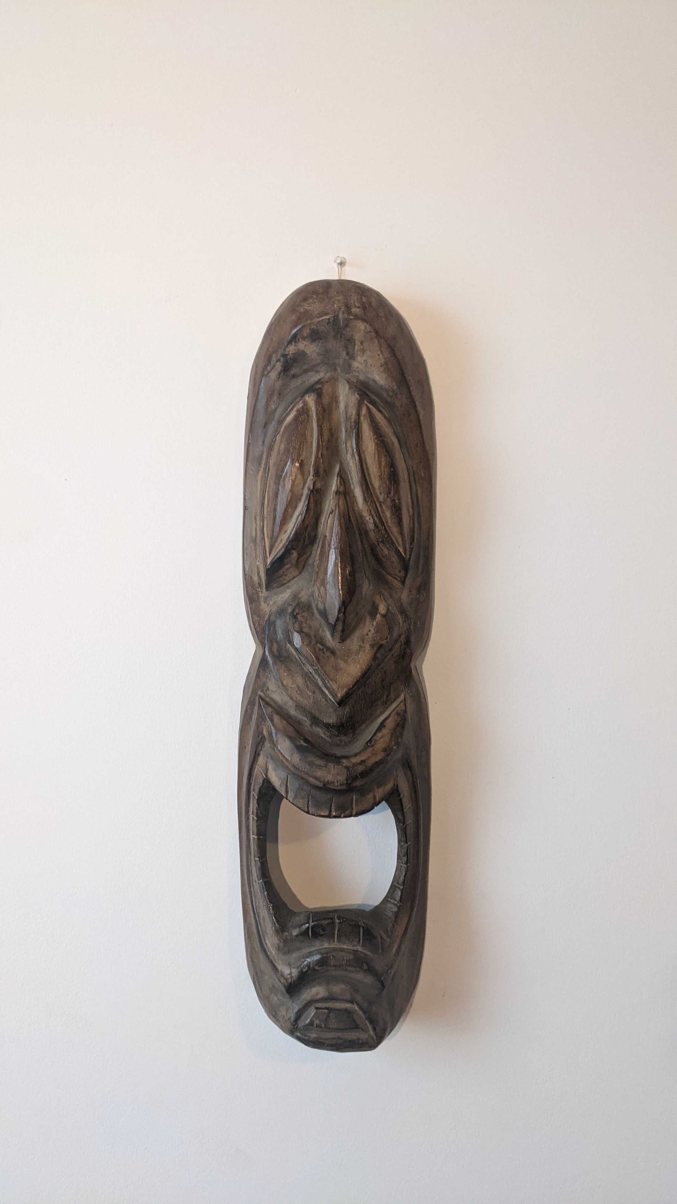 Afrykańska maska ręcznie robiona oryginał
