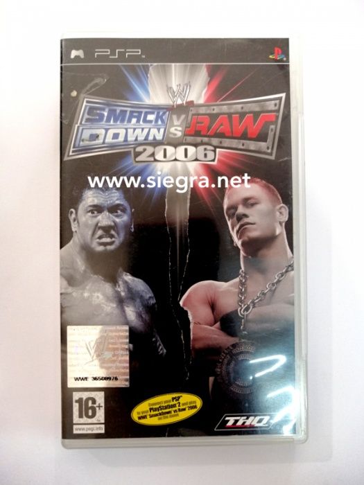 Smack Down vs Raw 2006 PSP