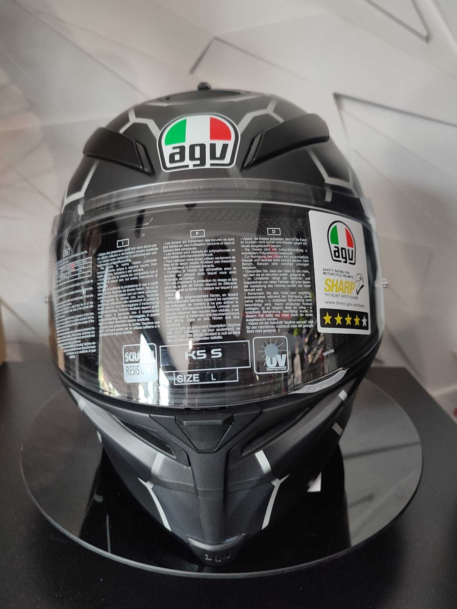 Kask AGV K-5 S VULCANUM 'ML 'L raty 0%