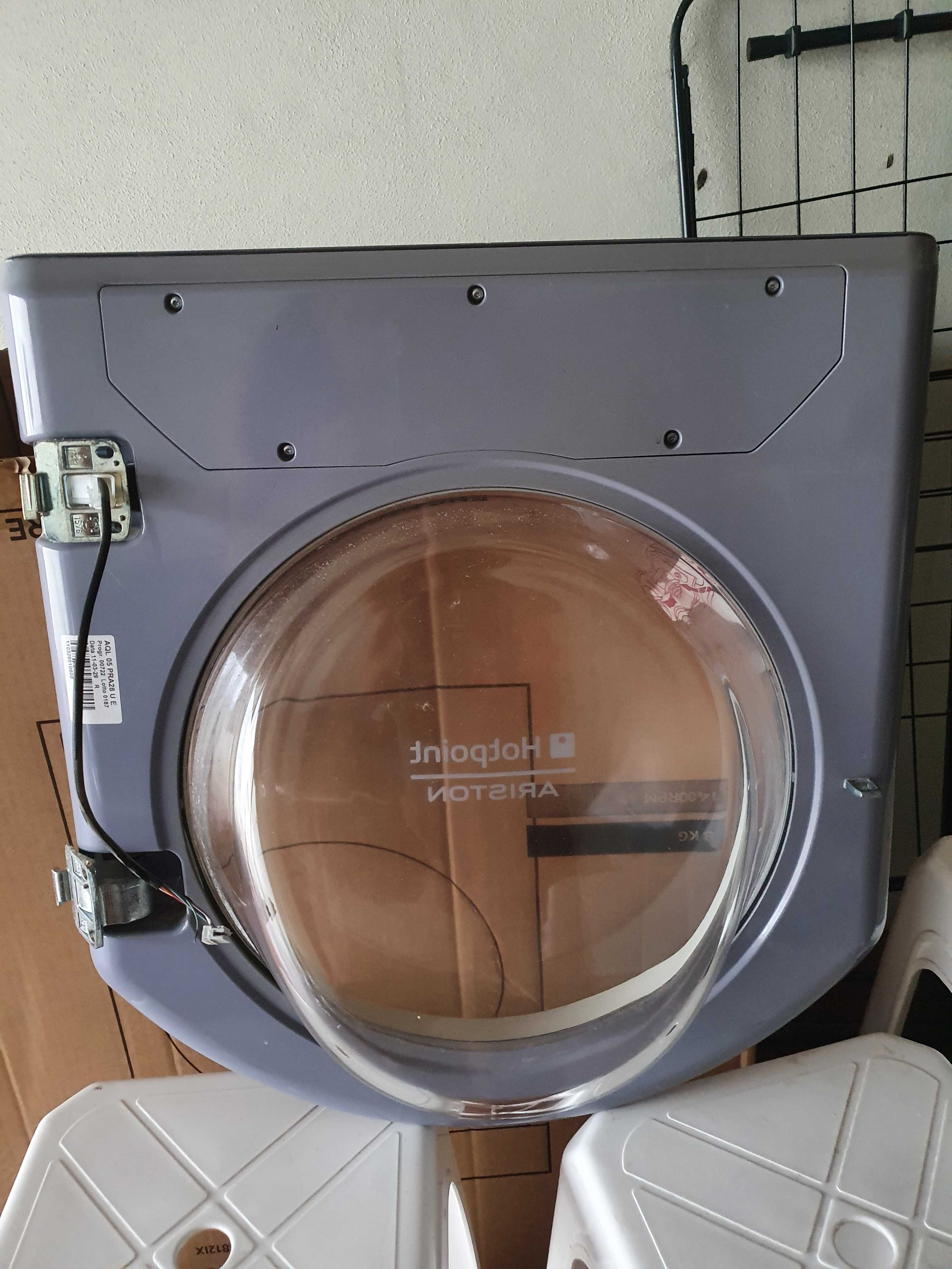 Porta Completa Máquina Lavar Ariston Hotpoint Aqualtis AQ8L 092 U