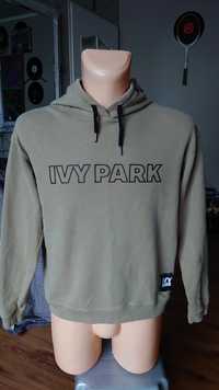 Ivy Park bluza z kapturem hoodie jasny khaki XS damski oversize