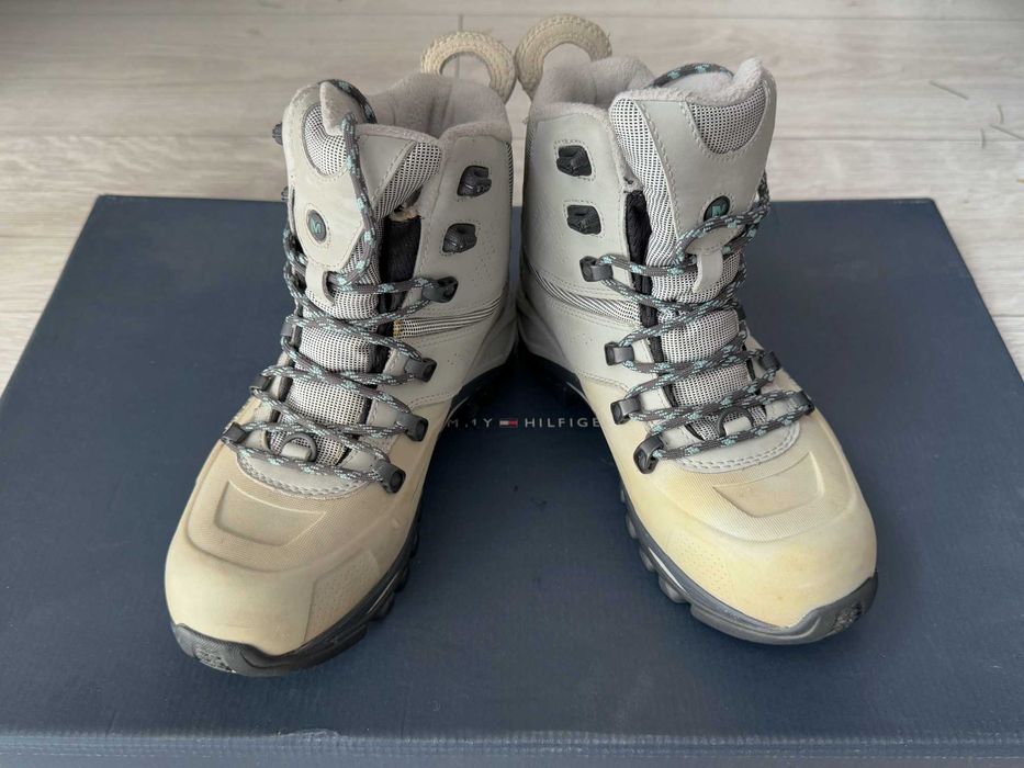 Жіночі зимові трекінгові  термо черевики Merrell водонепроникні. Р 36
