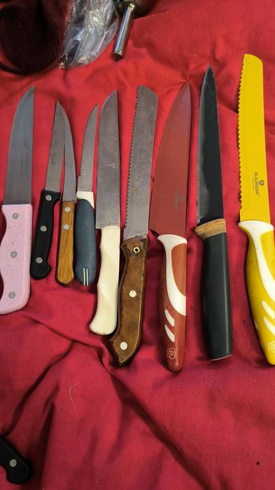 Продам ножи и чайные ложки