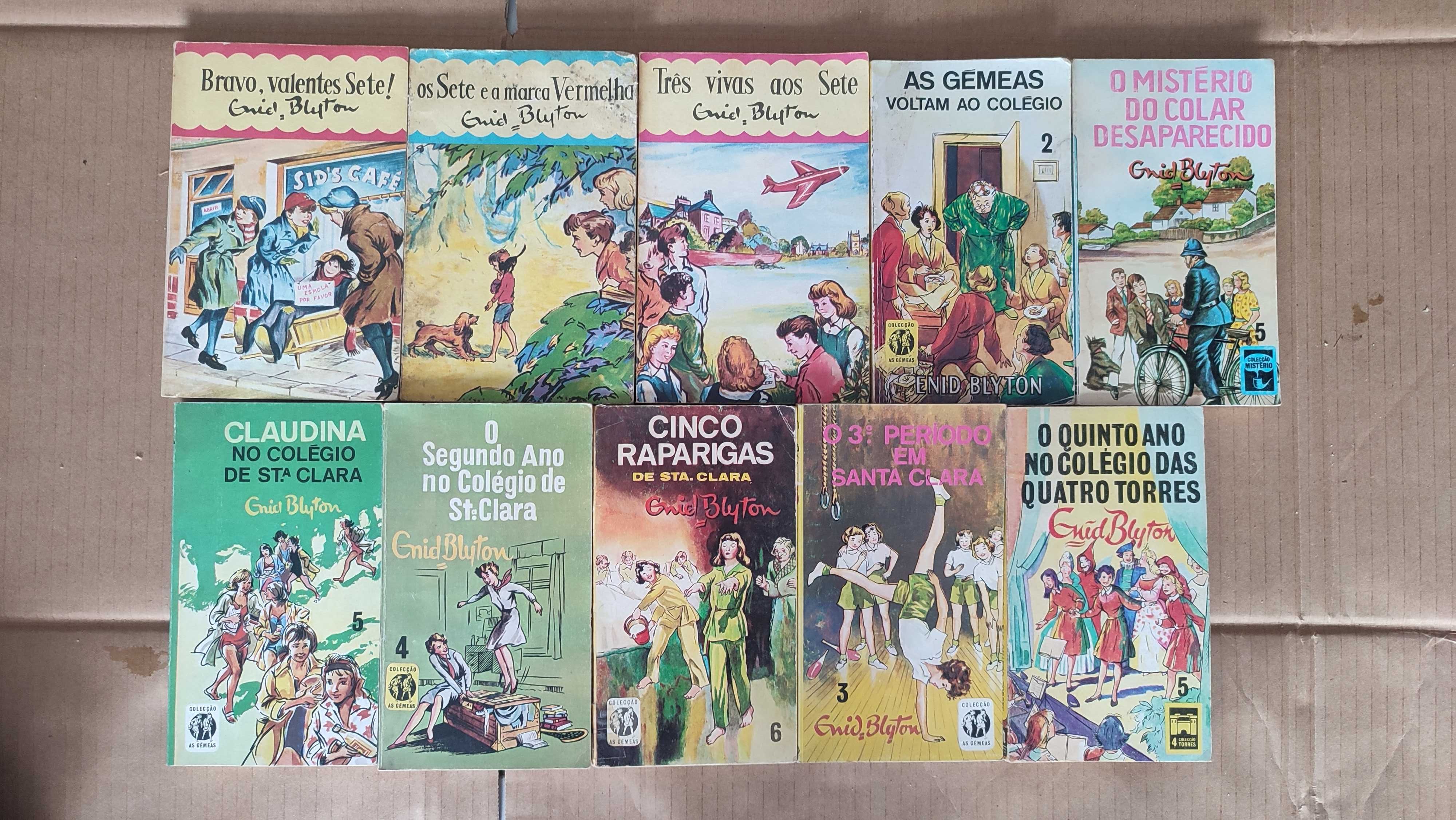 Lote 44 Livros de Enid Blyton - Literatura Juvenil