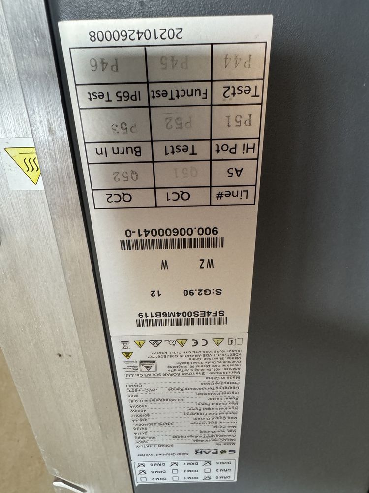 Falownik Sofar 4.4 KTL-X